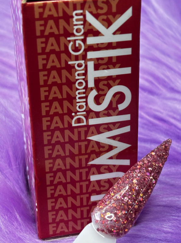 GEL LUMISTIK ROSA FANTASY NAILS